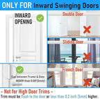 6Pack Home Security Door Reinforcement Lock, Childproof Safety Door Lock Latch - Image 5