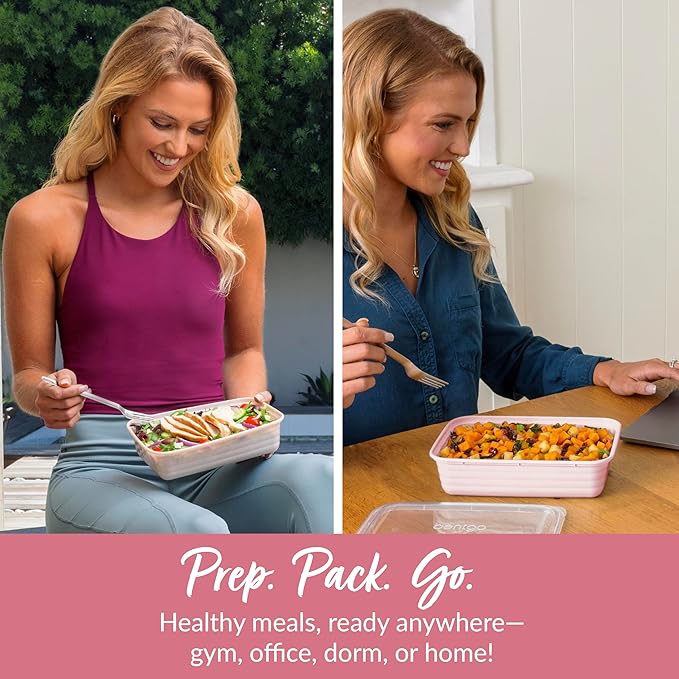Bentgo Prep - 20-Piece 1-Compartment Reusable Meal Prep Containers - Image 3