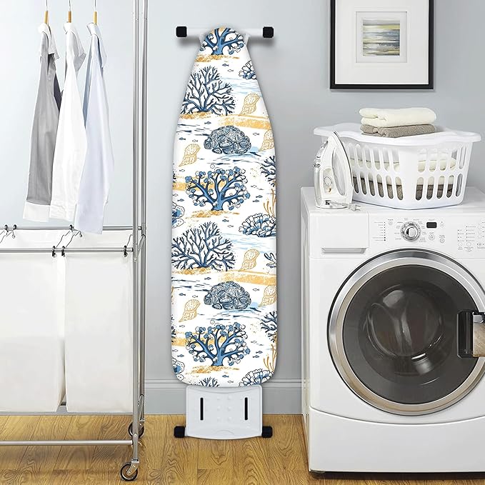Extra Thick Ironing Board Cover and Pad, 15x54 Ironing Board Cover, Resist - Image 5