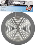 Danco 10895 Shower Drain Strainer, 5-3/4 inch, Brushed Nickel by DANCO