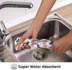 Urban Villa Christmas Kitchen Towels Christmas Tree Print Premium Quality 100% - Image 5
