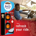 Febreze AUTO Air Freshener, Odor-Fighting Automotive Vent Clip, Old Spice - Image 7