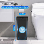 3 Pack Automatic Small Bathroom Trash Can - Image 3