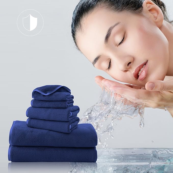 TENSTARS Luxury Silk Hemming Towel Set - Image 4