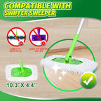 4 Pack Reusable Microfiber Mop Pads Compatible - Image 2