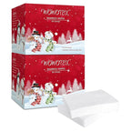 Christmas Style WOWOTEX Disposable Face Towel Biodegradable Large Dry Face by WOWOTEX