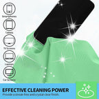 HOMERHYME Microfiber Cleaning Cloth, 10 Pack Glasses Cleaning Cloth, Streak - Image 4