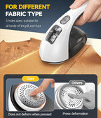 Rechargeable Fabric Shaver and Lint Remover, 3-Speed Adjustable Sweater Shaver - Image 5