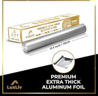 Extra Wide Aluminum Foil Roll Heavy Duty – 18in x 131ft Length 20 Micron thick - Image 2
