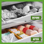 ANTOWIN Bamboo Drawer Dividers Organizers, Drawer Separators Splitter, 13-17 - Image 5