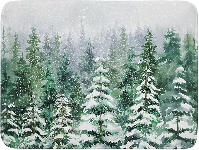 Christmas Tree Dish Drying Mat 18 x 24 Inch by APORTT