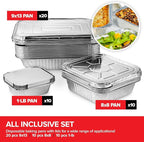 Stock Your Home Disposable Foil Pans - Image 2