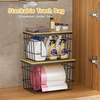 2 Pack Trash Bag Holder, Extra Large Garbage Bag Dispenser - Image 5