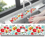 Kitchen Sink Splash Guard Faucet Mat Super Absorbent Fast Drying Mat Sink - Image 2