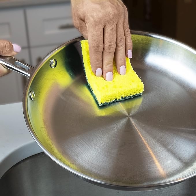 Amazon Basics Heavy Duty Sponges, Packaging May Vary - Image 3