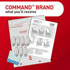 Command Medium Clear Wall Hook, 7 Wall Hook and 12 Strips, Damage-Free Hanging - Image 3
