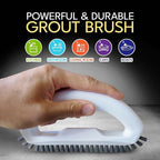Grout Cleaning Brush Set Heavy Duty Hand Grout Scrub Brush & Detail Cleaning - Image 6