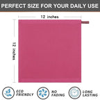 Kitinjoy 100% Cotton Kitchen Dish Cloths, 8 Pack Waffle Weave Ultra Soft - Image 5