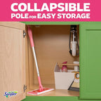 Swiffer Sweep and Mop Deluxe, Limited Edition Pink Wicked: - Image 6