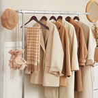 JS HANGER Wooden Coat Hangers, 20 Pack High Grade 17.5 Inch Wood Suit Hangers - Image 2