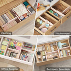 Lifewit 10 Pack 4" High Drawer Dividers 28-43.5cm/11-17" Adjustable Drawer - Image 7