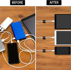 100 Pcs Cable Clips, Adhesive Cable Organizer Cord Holder Wire Clip Wire - Image 7