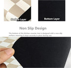 Coffee Mat Checkered Dish Drying Pad - Image 4