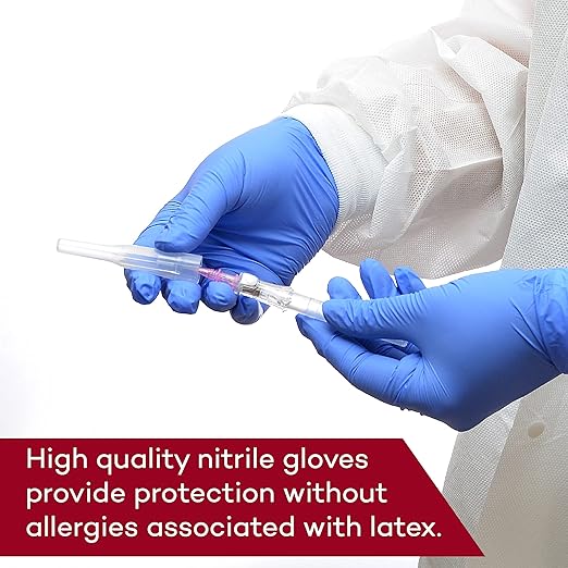 Dealmed Nitrile Medical Grade Exam Gloves, Disposable, Latex-Free - Image 4