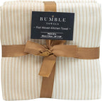 Premium Kitchen Towels | Yarn Dyed Flat Woven Stripe Kitchen Towel Set| 238 GSM - Image 3