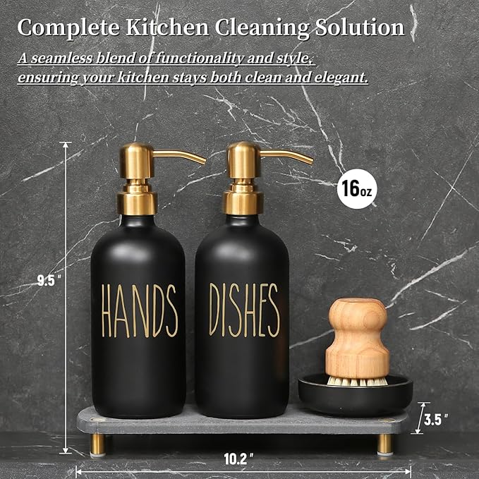 MOMEEMO Soap Dispenser Set Comes - Image 2