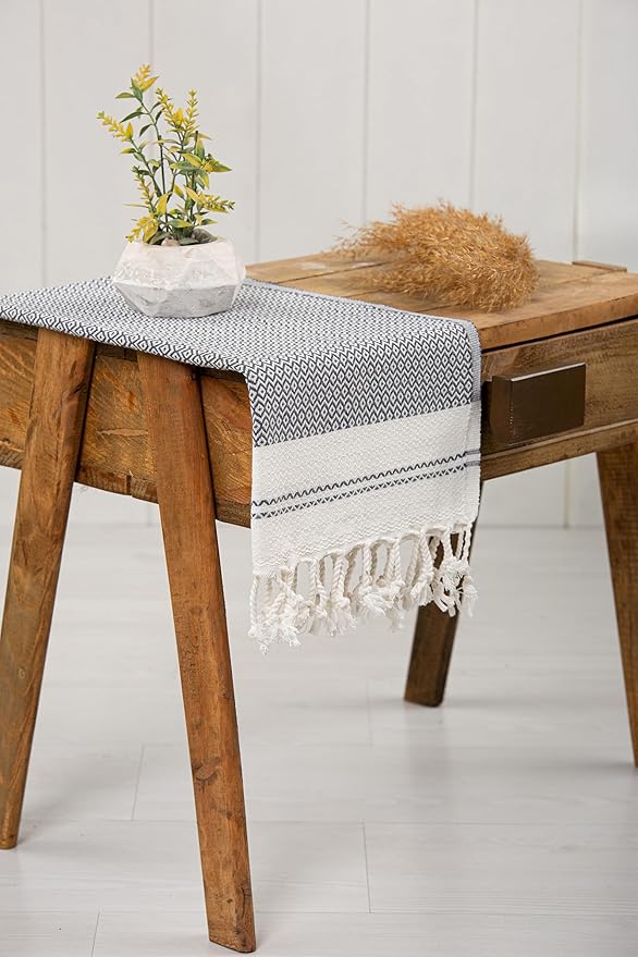 Evelynen Turkish Hand Towels for Bathroom & Kitchen Towels Decorative Set of 2 - Image 2