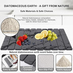 3 PCS Large Stone Dish Drying Mat - Image 3