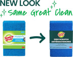 Scotch-Brite Zero Scratch Scouring Pad, Effective + Gentle Dish Scrubber - Image 2