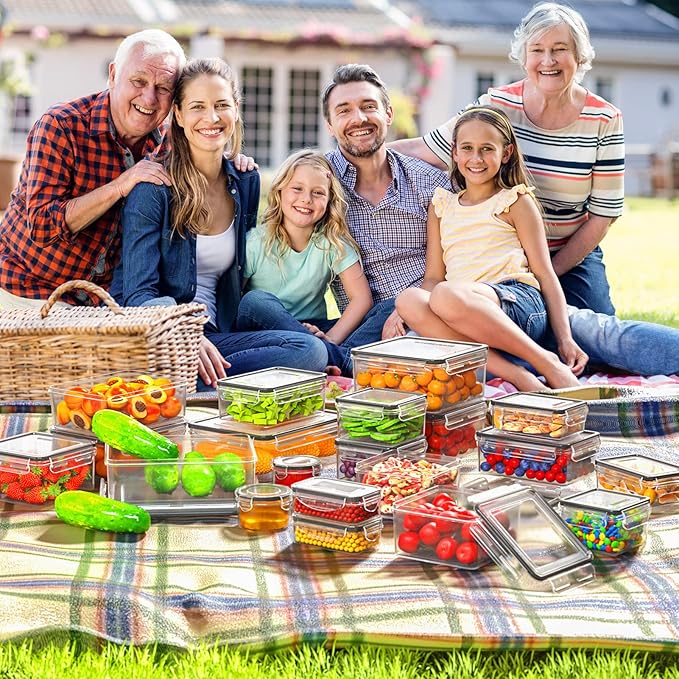 40 PCS Food Storage Containers - Image 7
