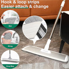 18" Professional Microfiber Mop Floor Cleaning System, Flat Mops - Image 2