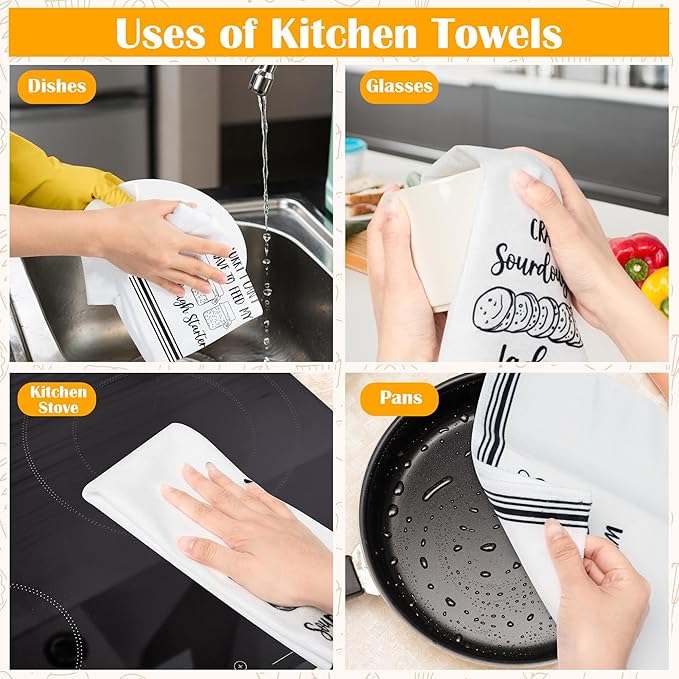 R HORSE Funny Kitchen Dish Towels - Image 6