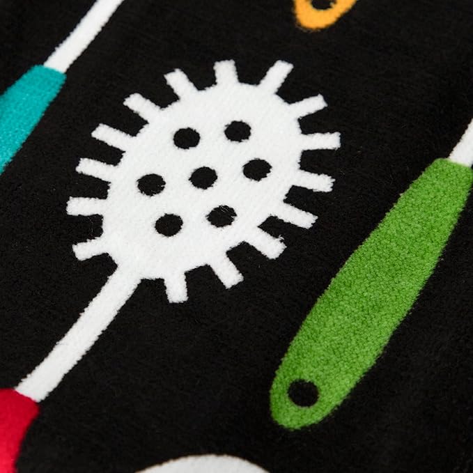 T-Fal Fiber Reactive Print Kitchen Towels: Highly Absorbent, Super Soft - Image 3