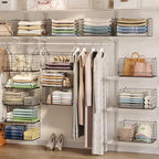 5 Tier Extra Large Closet Hanging Organizer - Image 2