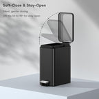 EKO Small Bathroom Trash Can - Image 4