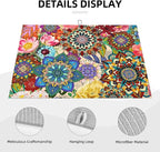 Colorful Flowers Dish Drying Mat - Image 5