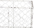 DII Chicken Wire Collection Farmhouse Vintage Wall Baskets, Medium Basket - Image 4