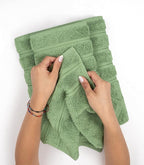 American Soft Linen Premium 3 Piece Towel Set, 1 Bath Towel 1 Hand Towel 1 - Image 5