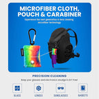 Microfiber Cloth & Glasses Wipes Lens & Glasses Cleaning Cloth - Image 3