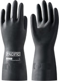 PACIFIC PPE Chemical Resistant Gloves, Heavy Duty Industrial Rubber Gloves by PACIFICPPE