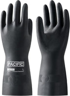 PACIFIC PPE Chemical Resistant Gloves, Heavy Duty Industrial Rubber Gloves by PACIFICPPE