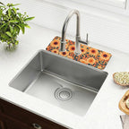 Kitchen Sink Splash Guard 2 PCS 30 Inch Sink Faucet Mat Splash Guard - Image 6