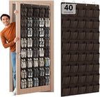 40-Pocket Over the Door Shoe Organizer by Unknown