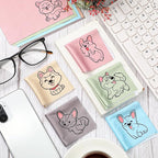 WILLBOND 20 Pcs Microfiber Cleaning Cloth Cute Dog Design Microfiber Cloth Soft - Image 2
