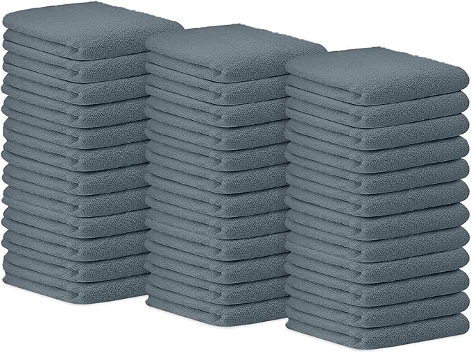 Avalon Towels Bar Towels Size 14x17 Inches – 100% Cotton, Absorbent and by AvalonTowels
