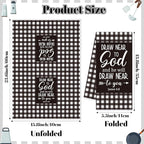 GROBRO7 Bible Verse Hand Towel - Image 2